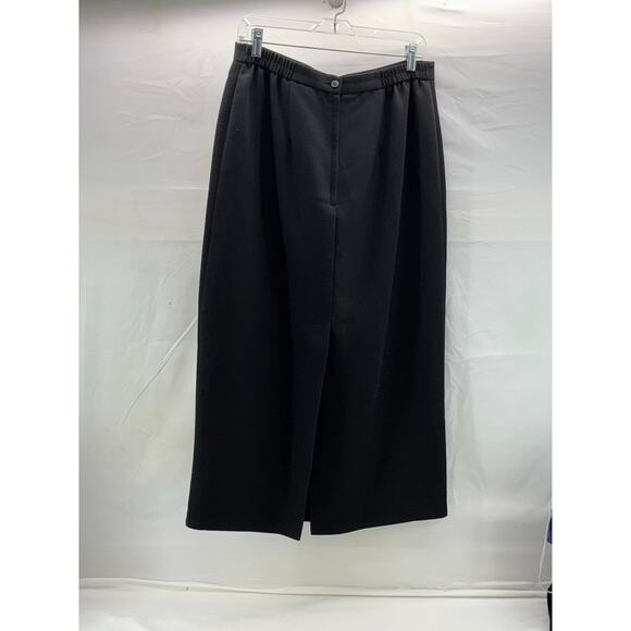 Black long Laura Scott size 14 skirt ￼ - Picture 3 of 5